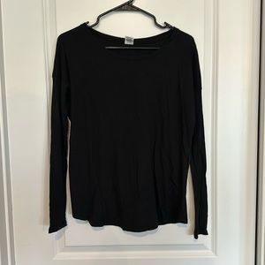 Victoria’s Secret PINK extra small black long sleeve